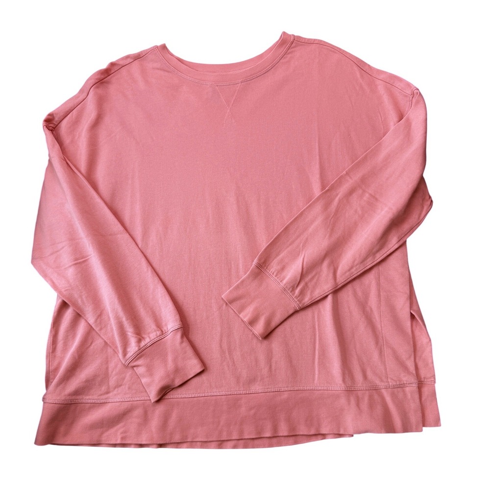 Sweaty Betty Top Women 14/XL Pink Athleisure Active Loungewear Yoga Gym Workout‎